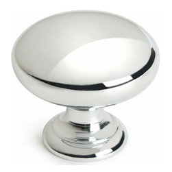 Door Corner - Polished Chrome Cabinet Knob - Cabinet And Drawer Knobs