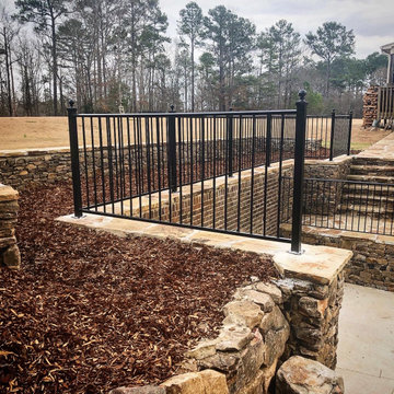 Retaining Wall Repair and Stone Veneer