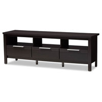 Wooden TV Stand, Wenge Brown