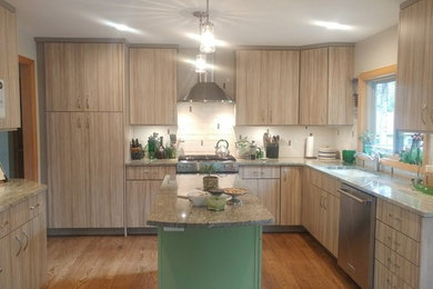Inspiration for a 1950s kitchen remodel in Denver