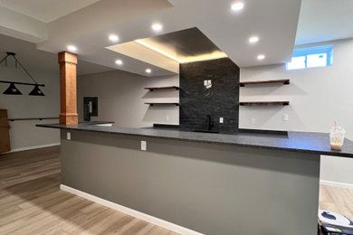 Example of a transitional home design design in DC Metro