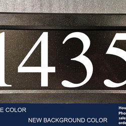 Address LED  - illuminated house numbers - House Numbers