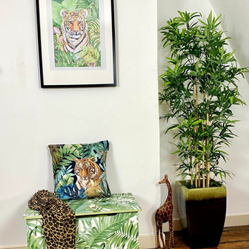 Jungle Vibe Bedroom