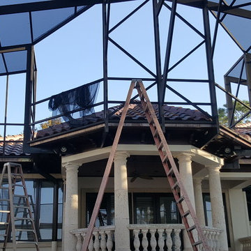 Dr Steele 10,000 sqft rescreen