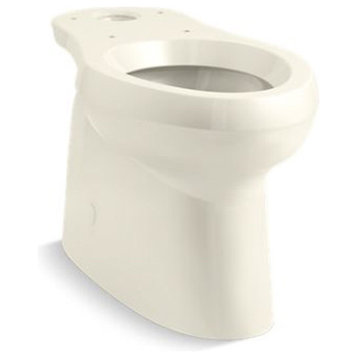 Kohler Cimarron Comfort Height Elongated Toilet Bowl w/ Skirted Trapway, Biscuit