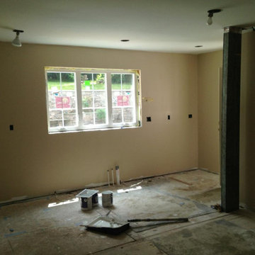 Stacy M Custom Kitchen Flooring + Bump out