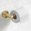 Elie Bathroom Toilet Paper Holder, Brushed Gold