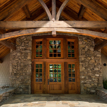Rustic Timber House