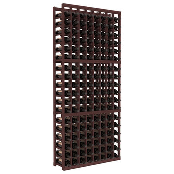 8 Column Standard Wine Cellar Kit, Redwood, Walnut Stain