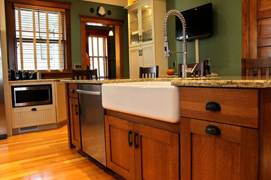 Elegant kitchen photo in Other