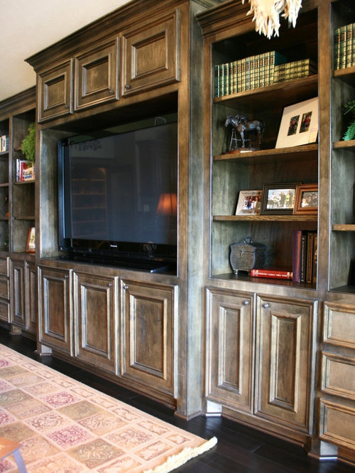 Painted Entertainment Center Ideas, Pictures, Remodel and Decor