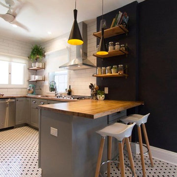 Baker Vintage Kitchen Remodel