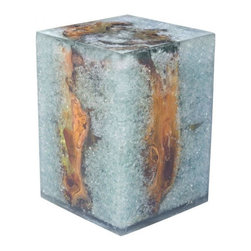 Zuo Fissure Stool Natural - Bar Stools And Counter Stools