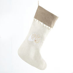 Seaside Stocking - Nautilus - New - Christmas Stockings And Holders