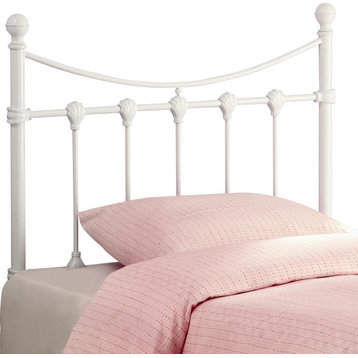 Coaster Youth Twin Headboard Only in White Metal