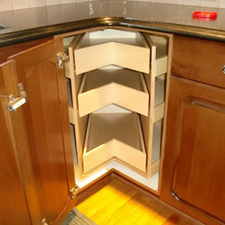 Corner Cabinet Solutions - Kitchen Drawer Organizers