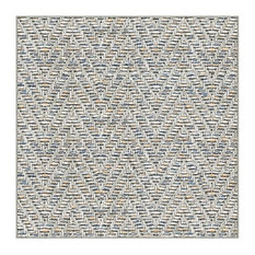 Tortola Rugs In/Out Door Carpet 50+ Sizes, Ash SQ 6'x6'