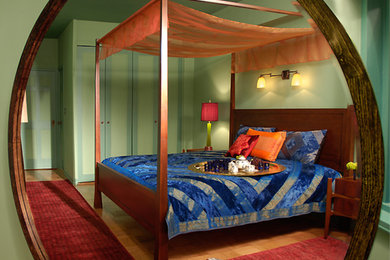 Example of an eclectic home design design in Philadelphia