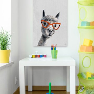 "What's Happening Dude II" Painting Print on Wrapped Canvas