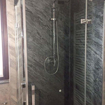 nuovo bagno in microcemento cemento 3d