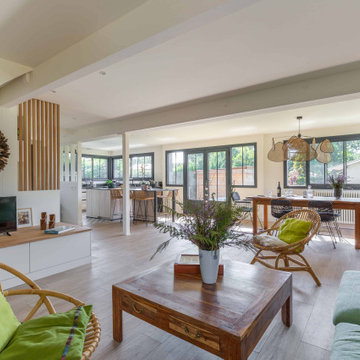 Transformation d'une maison de vacances à ANDENOS-LES-BAINS 33510