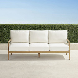 Westport Teak Sofa - Patio Furniture And Outdoor Furniture