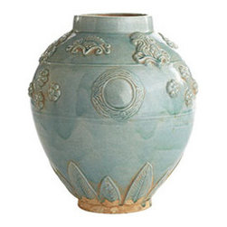 CHINESE FLOWER POT - Indoor Pots And Planters