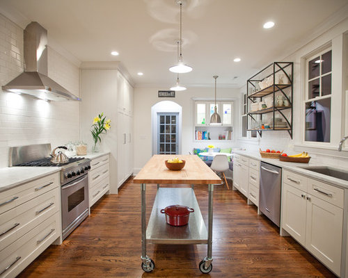 Wide Galley Kitchen Design Ideas & Remodel Pictures | Houzz