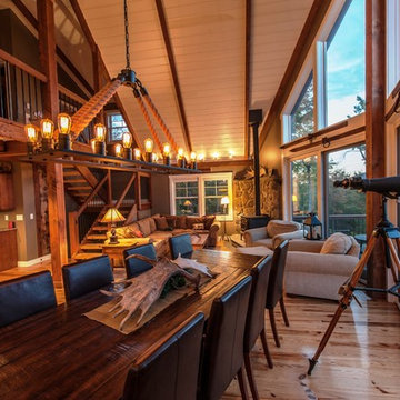 Moose Ridge Lodge Post and Beam