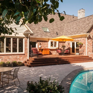 Marble Patio and Cedar Deck
