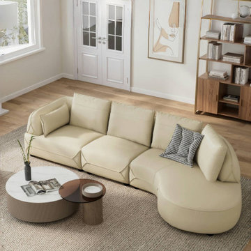 Leah Minimalist Combination Sofa for Home Living
