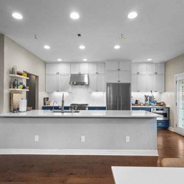 Vickery Park Blue & White Kitchen