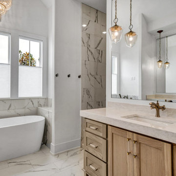 Architectural Designs Modern Farmhouse Plan 56460SM comes to life in Texas!