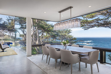 Large trendy great room photo in Orange County