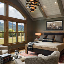 Contemporary Western Bedroom