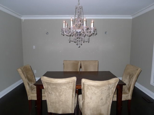 Dining Room Sconces - Match to Chandelier?