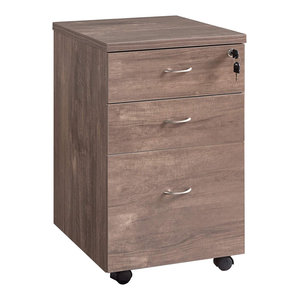 Lateral Wooden Filing Cabinet With 3 Drawer Rustic Filing Cabinets By R T S Furniture Home
