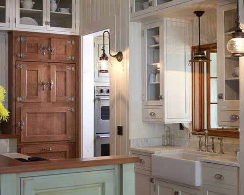 Geschlossene Maritime Küchen Ideen, Design & Bilder | Houzz