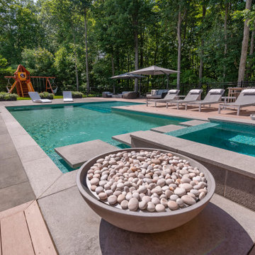 Modern Backyard Design | Île Bizard