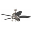 Westinghouse 72342 Xavier Ii Reversible 5-Blade Ceiling Fan, 52"