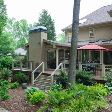 Screened Porch Satisfies Client's Needs