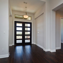 Dark Floor - Gray & White Paint