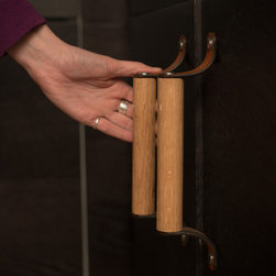 IKEA Kitchen Remodel with Leather Drawer Pulls - Cabinet And Drawer Handle Pulls