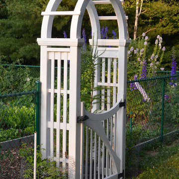 An architectural Garden Arbor