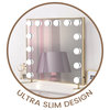 Hollywood Tri Tone Plus Makeup Mirror, Champagne Gold