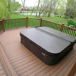 Deck and Hot Tub - Hot Tubs