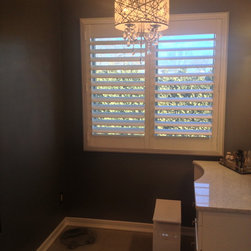 Plantation Shutters Bathroom - Window Blinds