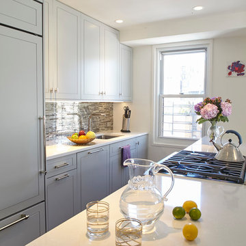 NYC apartment kitchen