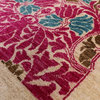 6'x9' William Morris Hand Knotted Wool Area Rug, Q1834