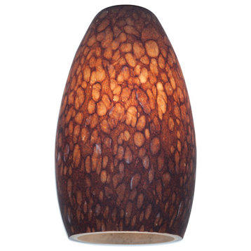 Access Lighting Inari -Silk Pendant Light, Brown 23112-BRST